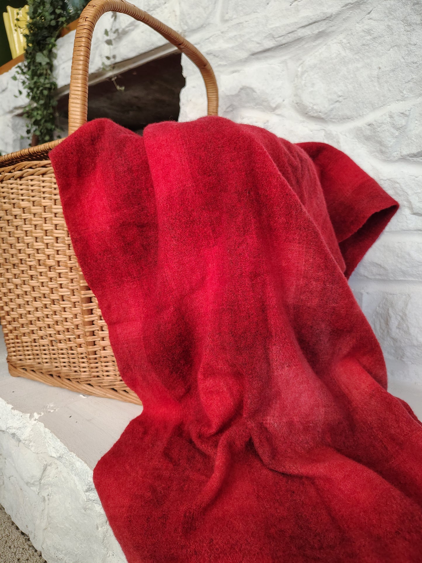 Chili Pepper Hand Dyed CS Wool