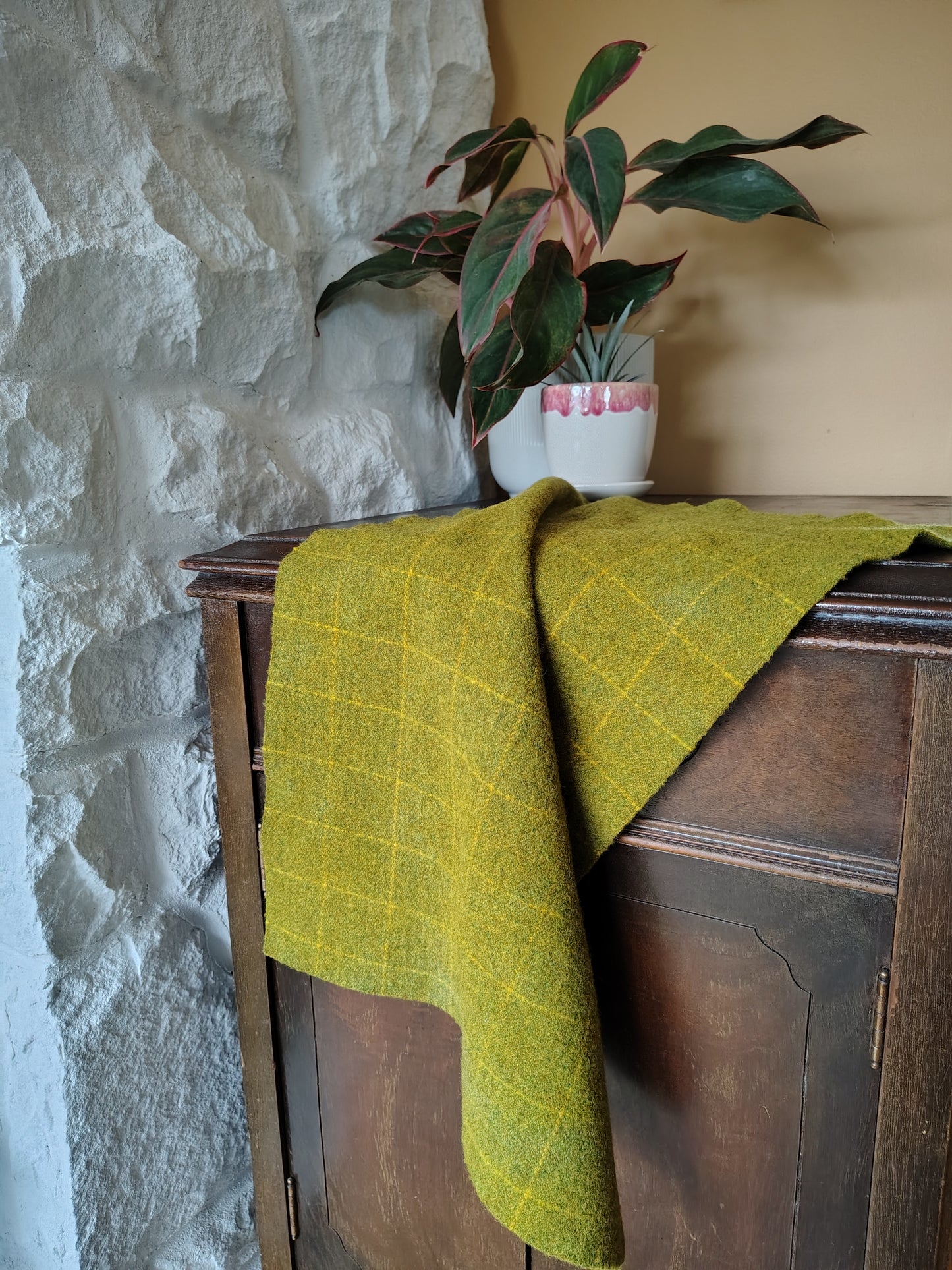 GWP Yellow Hand Dyed Quarter Yard
