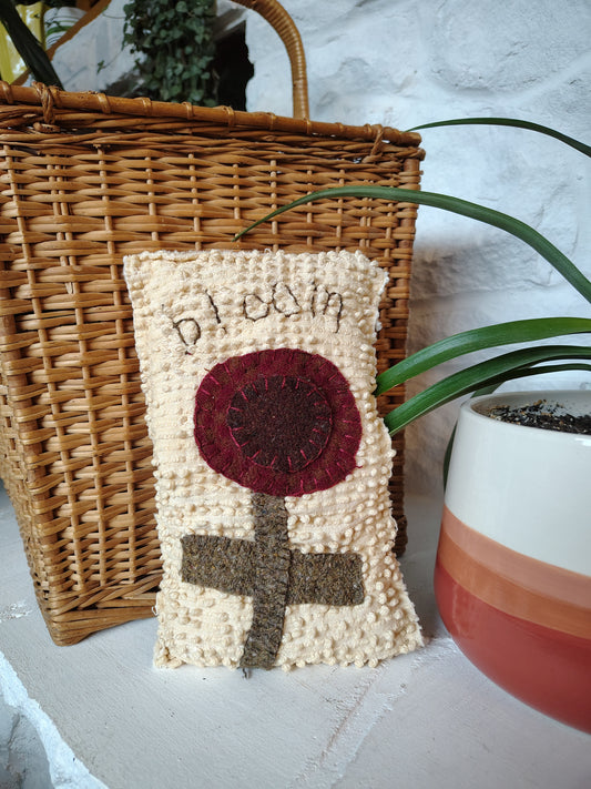 Bloom Pillow - Completed Piece