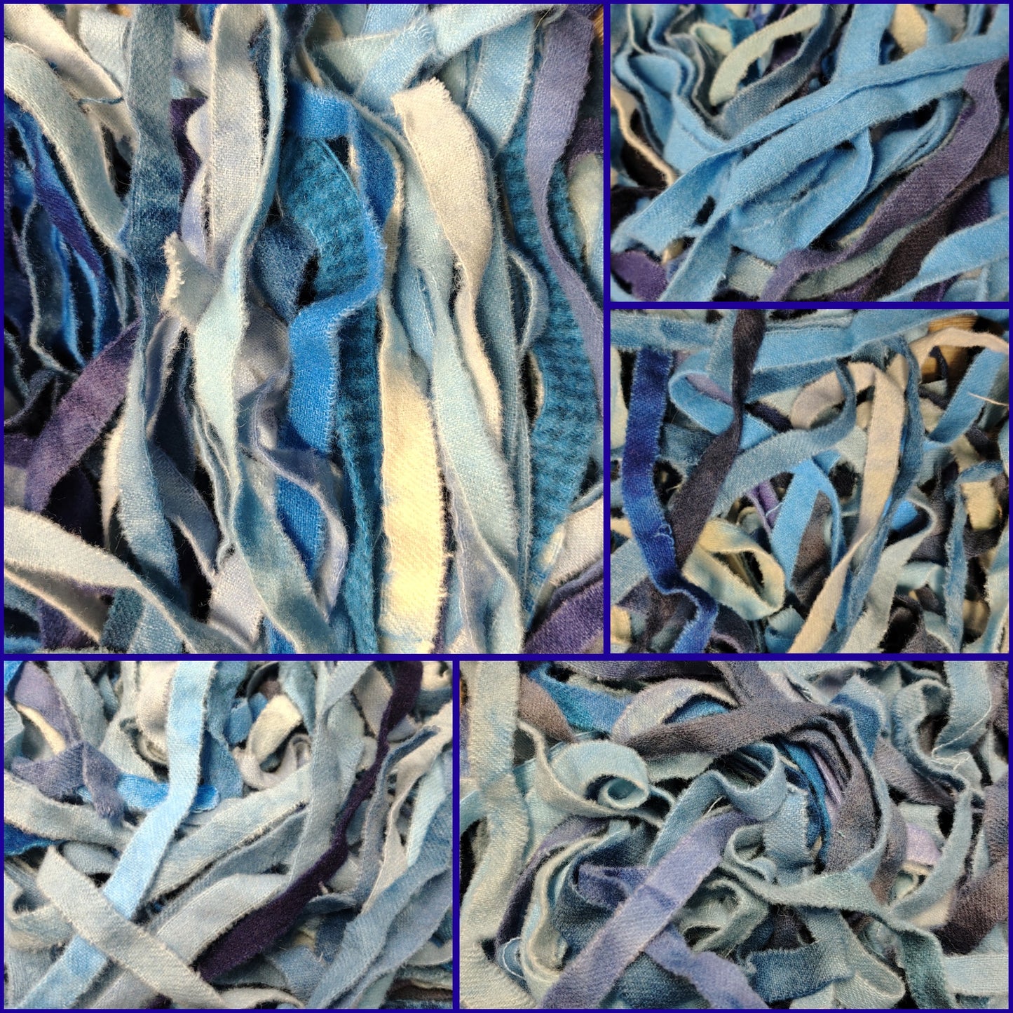 CLEARANCE | Wool Strips | Hand Dyed