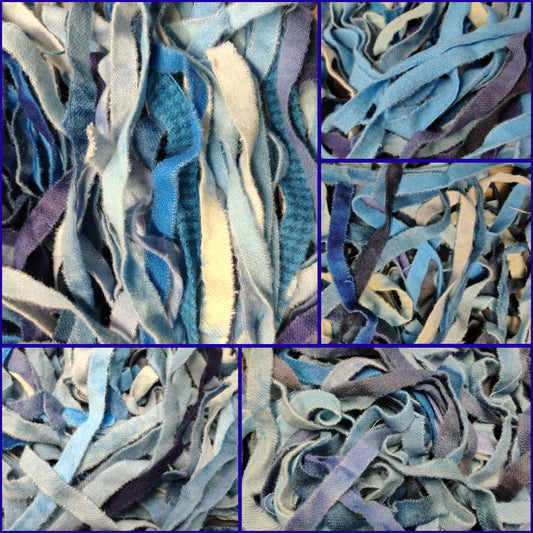 CLEARANCE | Wool Strips | Hand Dyed
