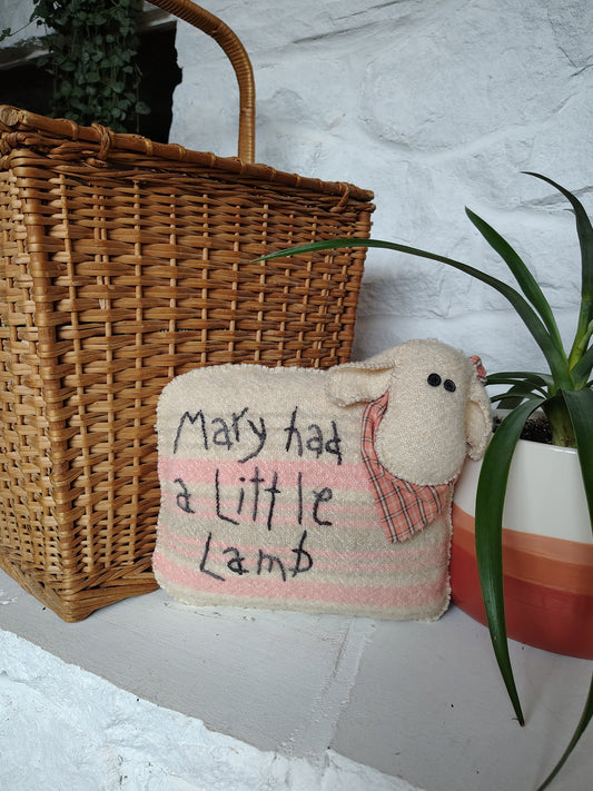 Little Lamb - Completed Piece