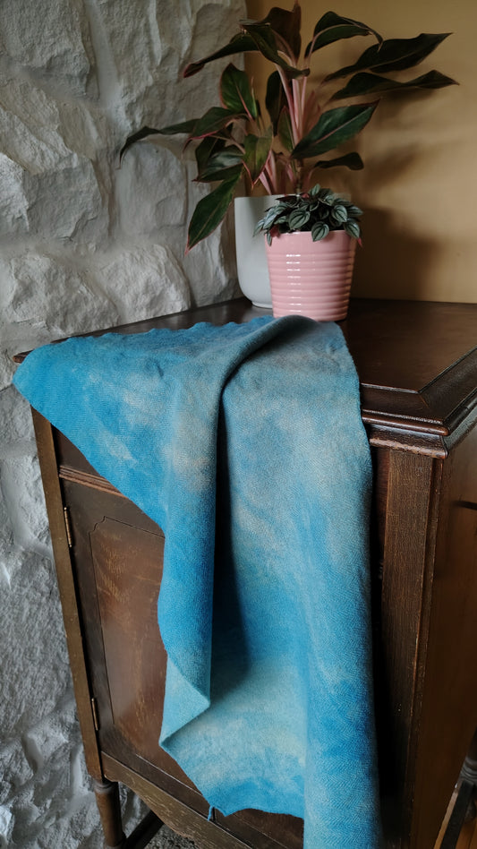 BHB Blue Hand Dyed Quarter Yard