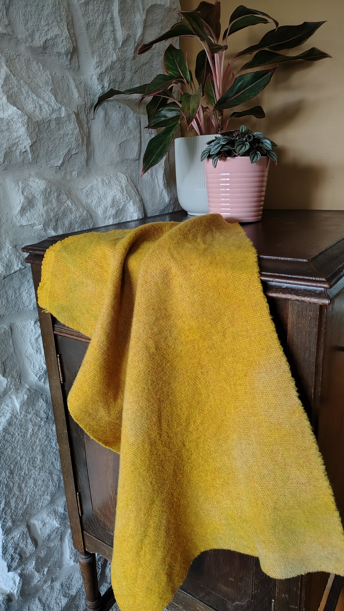 PF Yellow Hand Dyed Quarter Yard
