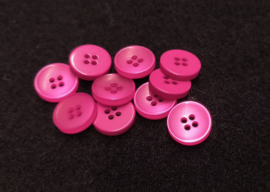 Buttons - Deep Pink