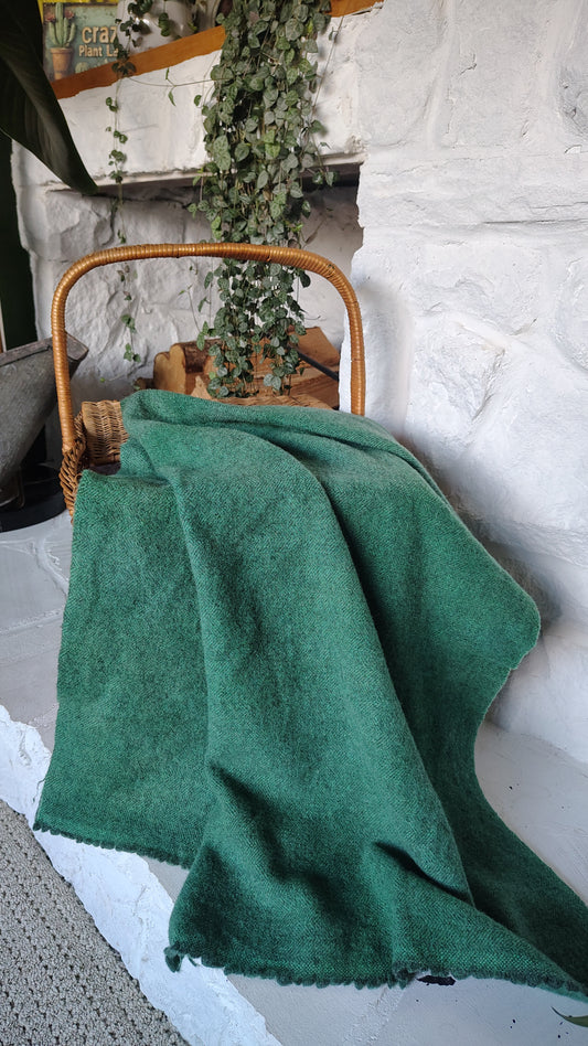 Leaf Hand Dyed Herringbone Wool (Wholesale)