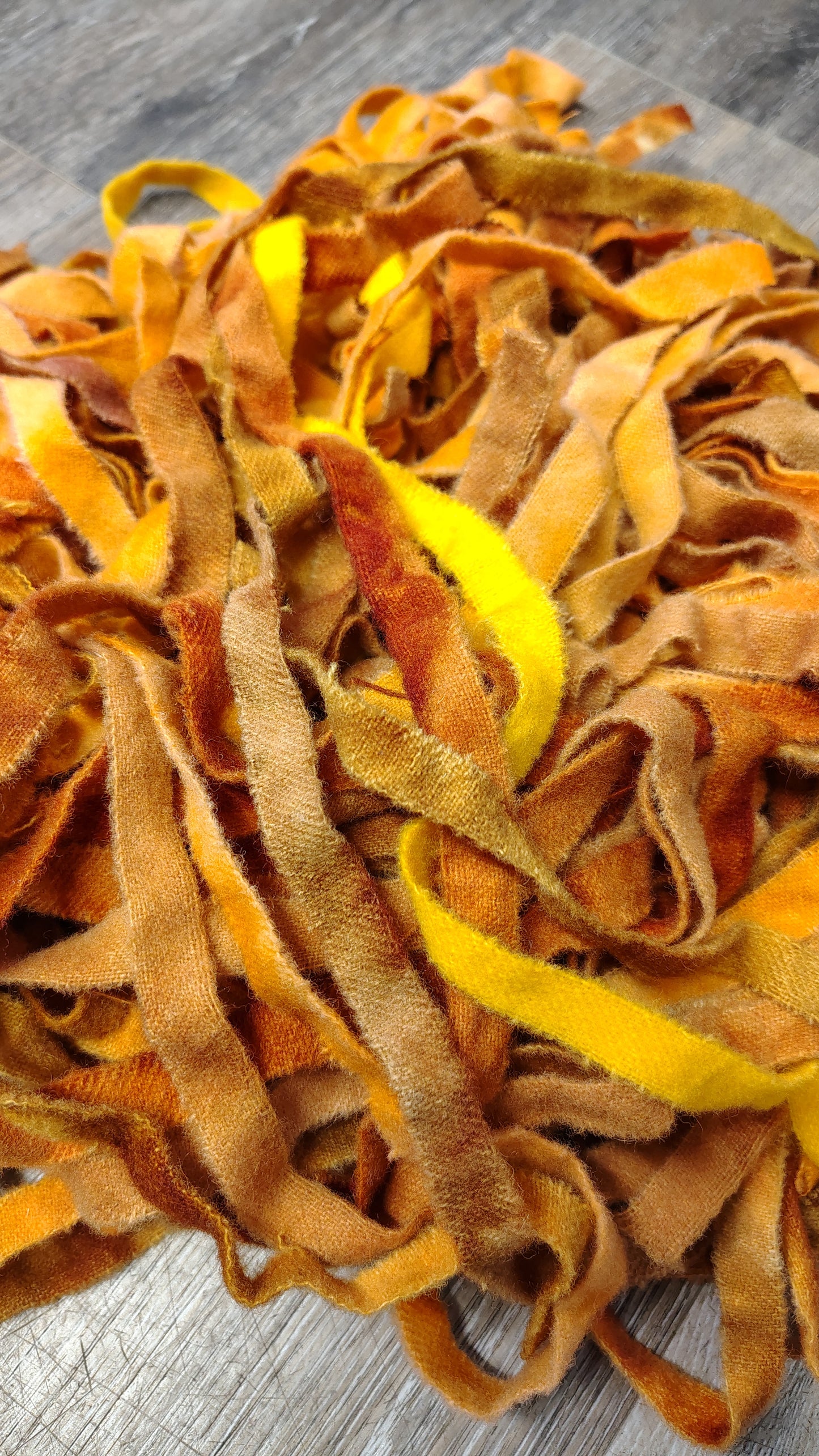 CLEARANCE | Wool Strips | Hand Dyed