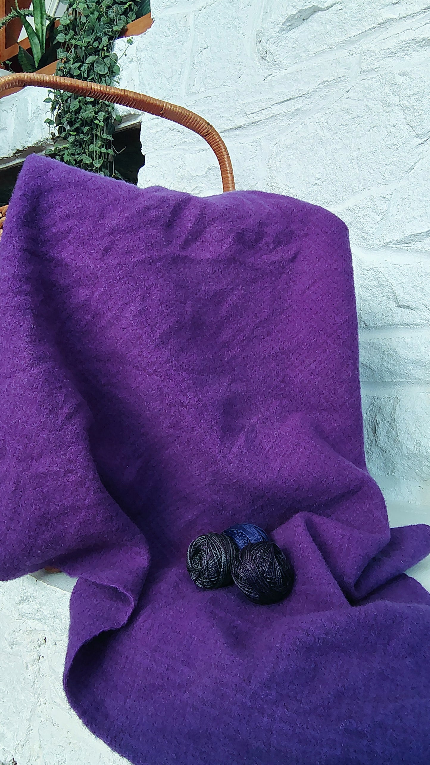 Brilliant Violet Hand Dyed GnP Wool (Wholesale)