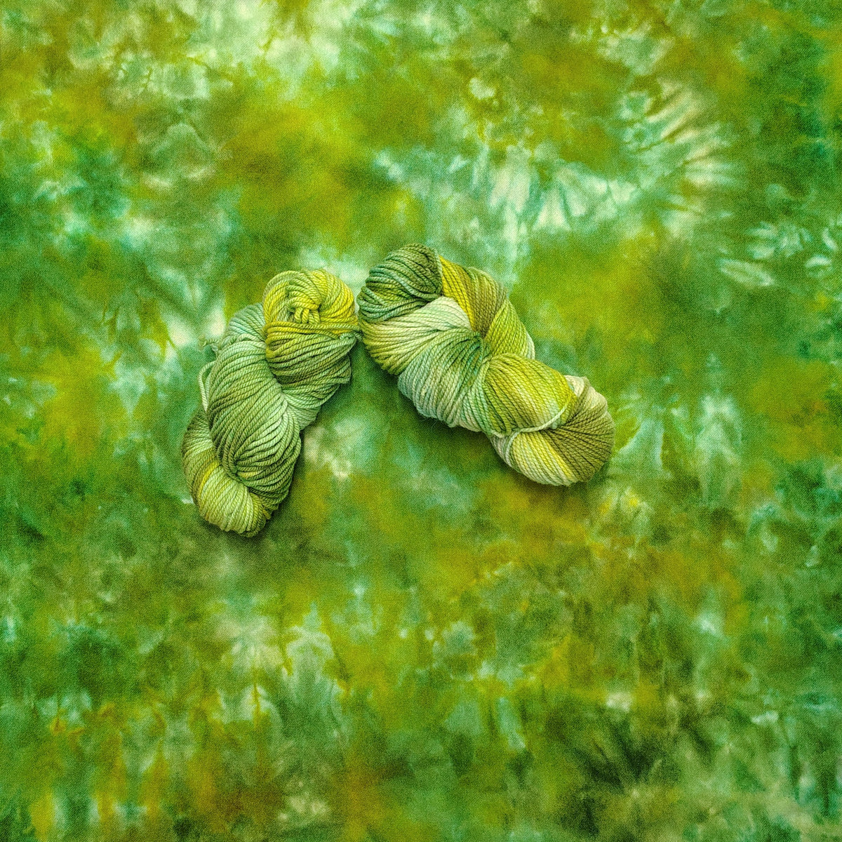 SPRING TIME Hand Dyed Wool