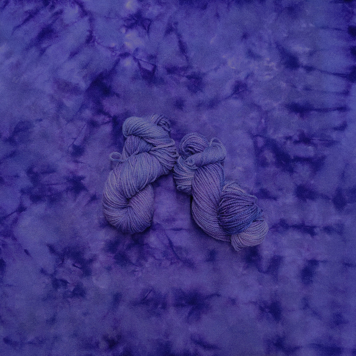 Bluebonnet Purple Hand Dyed Wool