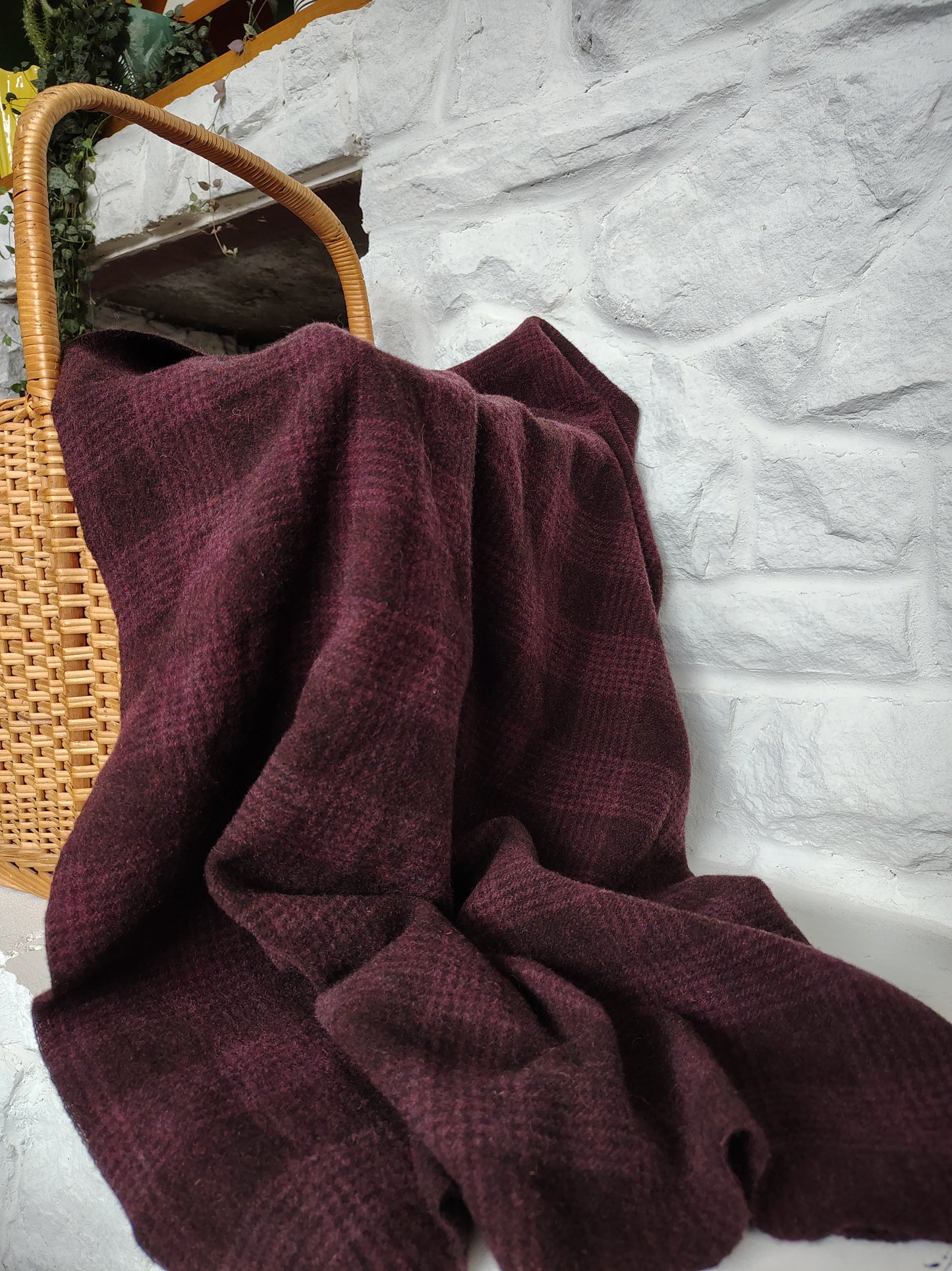 Fuchsia Hand Dyed BnP Wool