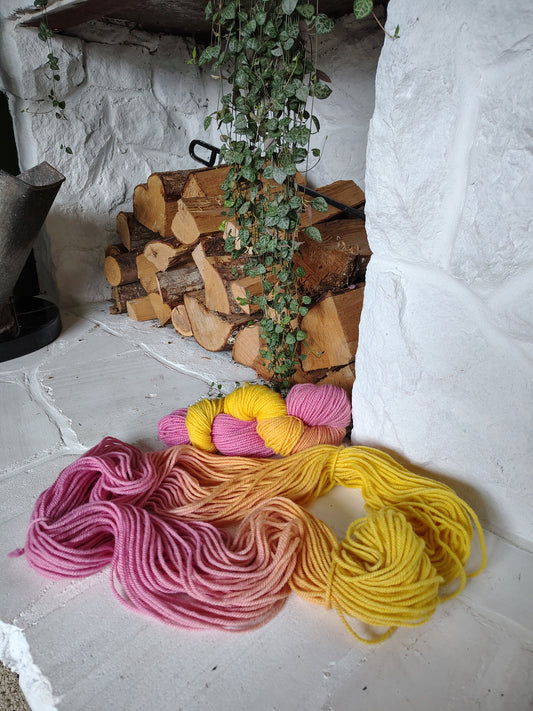 YM #15 | Hand Dyed Wool Yarn