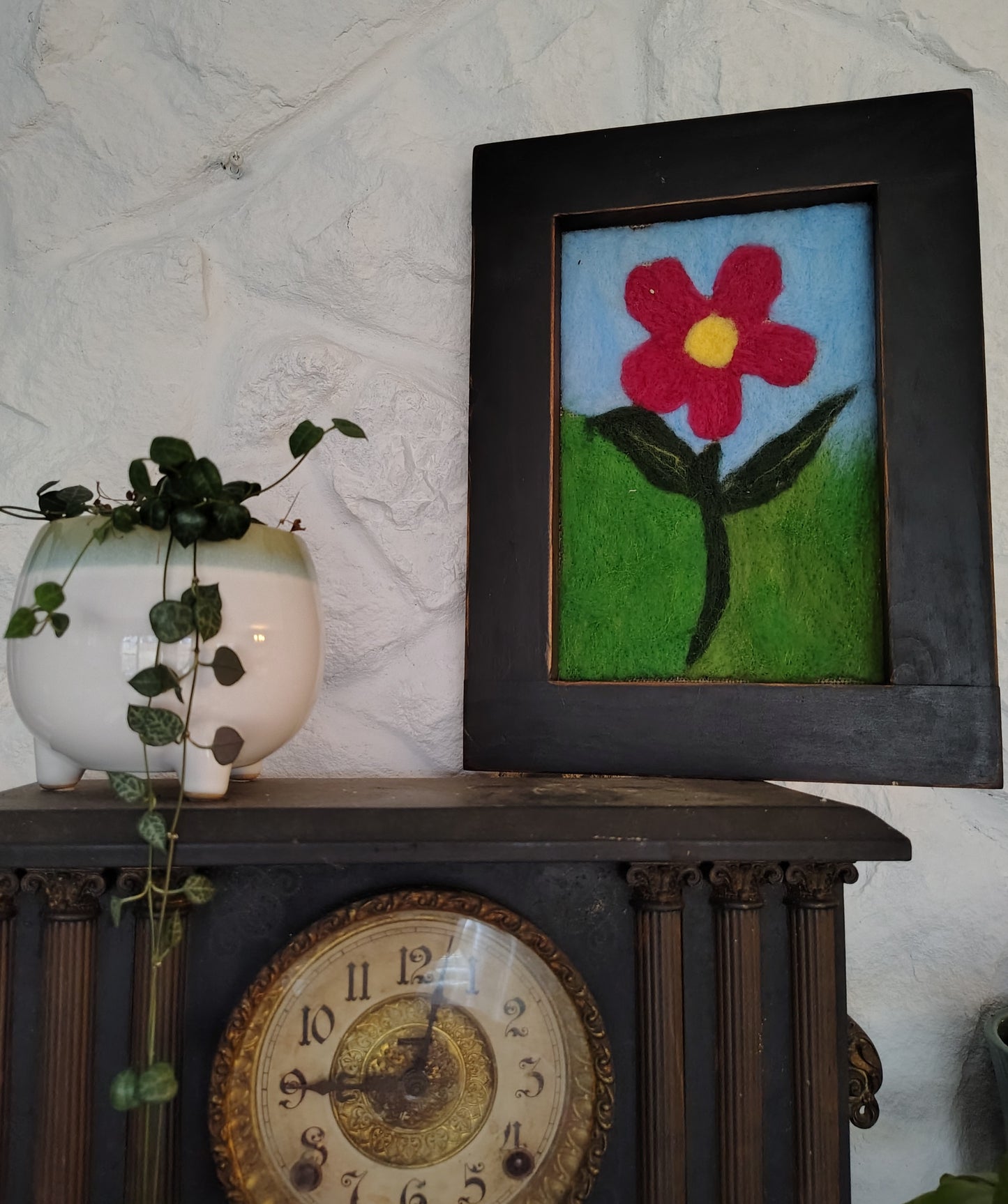 Pretty Posie Needle Felted | Completed Piece