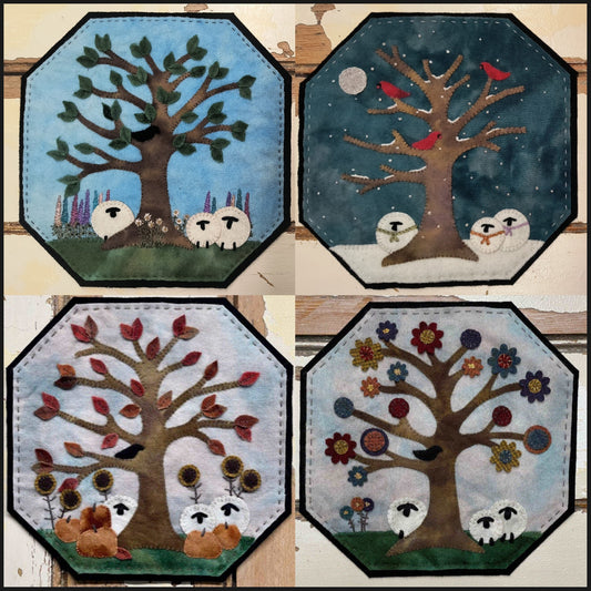 Set of Four "Seasons" Series Mats Kit