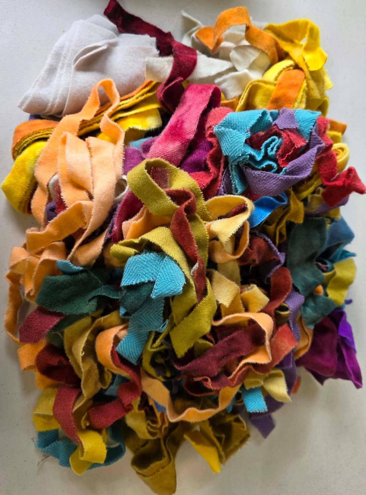Hand Dyed Wool Grab Bag 1lb