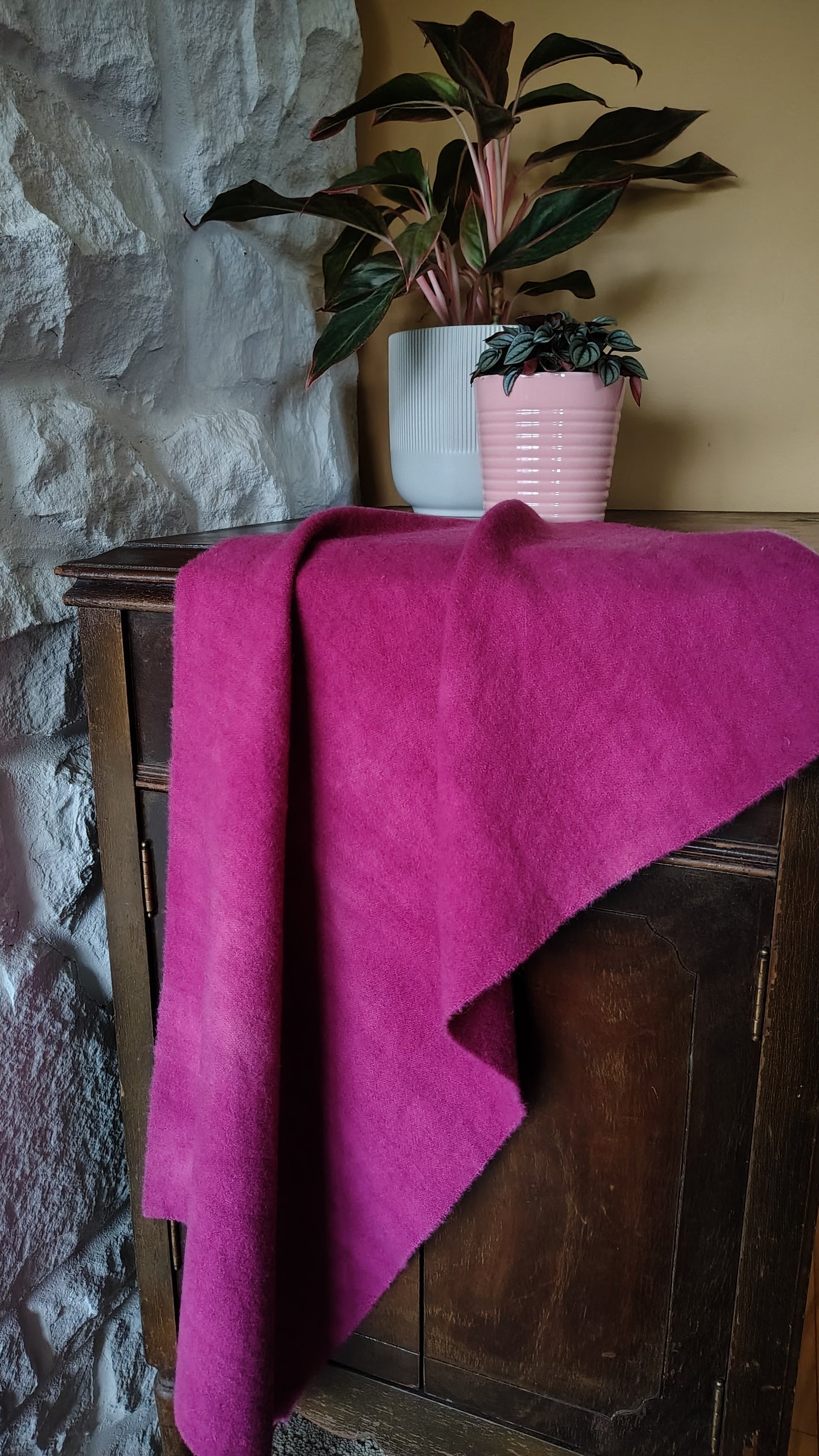 WH 2 Burgundy Hand Dyed Quarter Yard