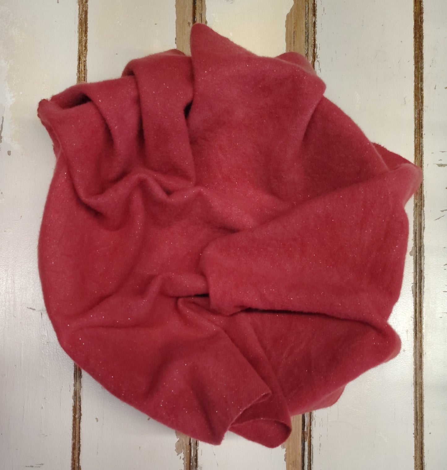 Chili Pepper Sparkle Hand Dyed Wool