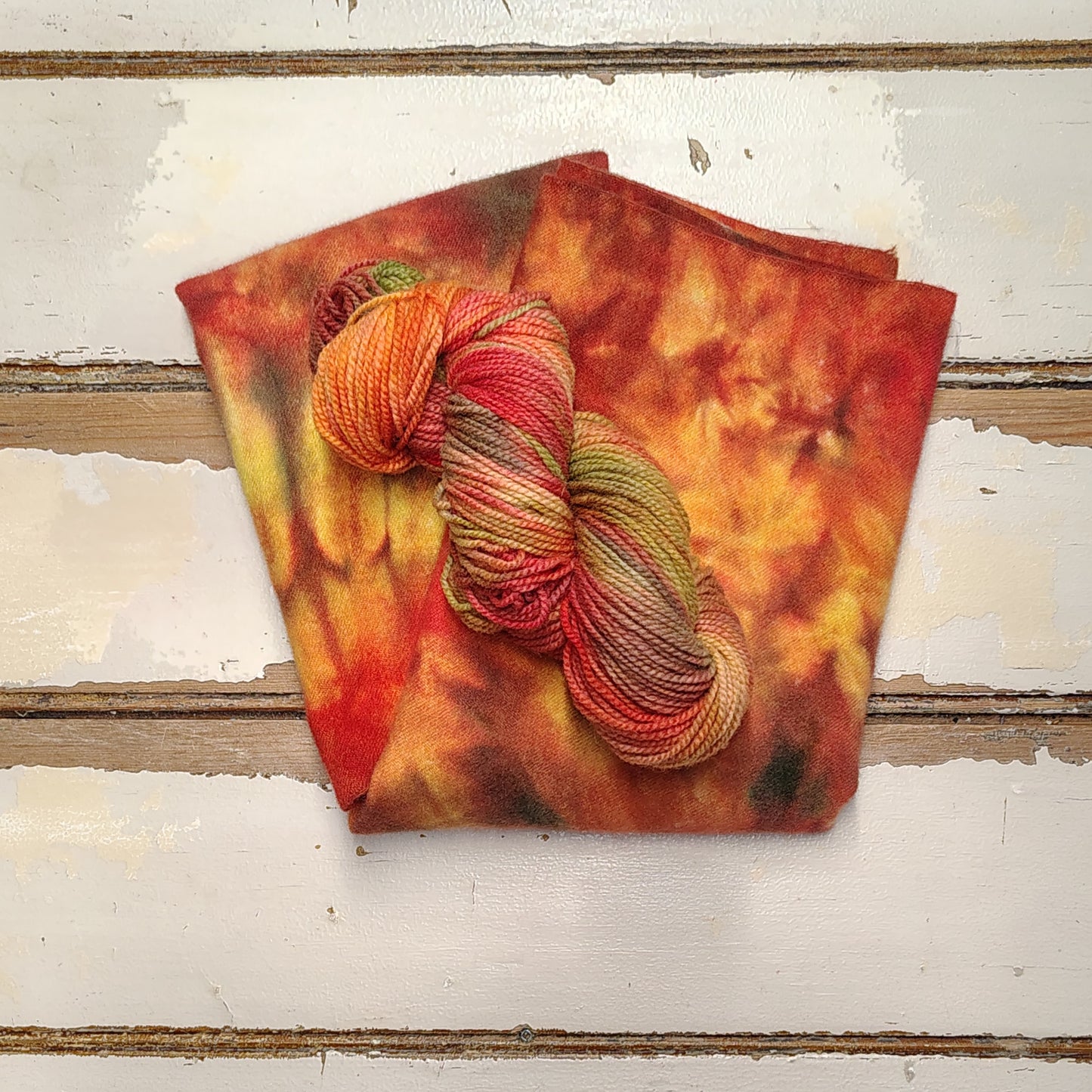 Autumn Bloom Hand Dyed Wool Yarn (Wholesale)