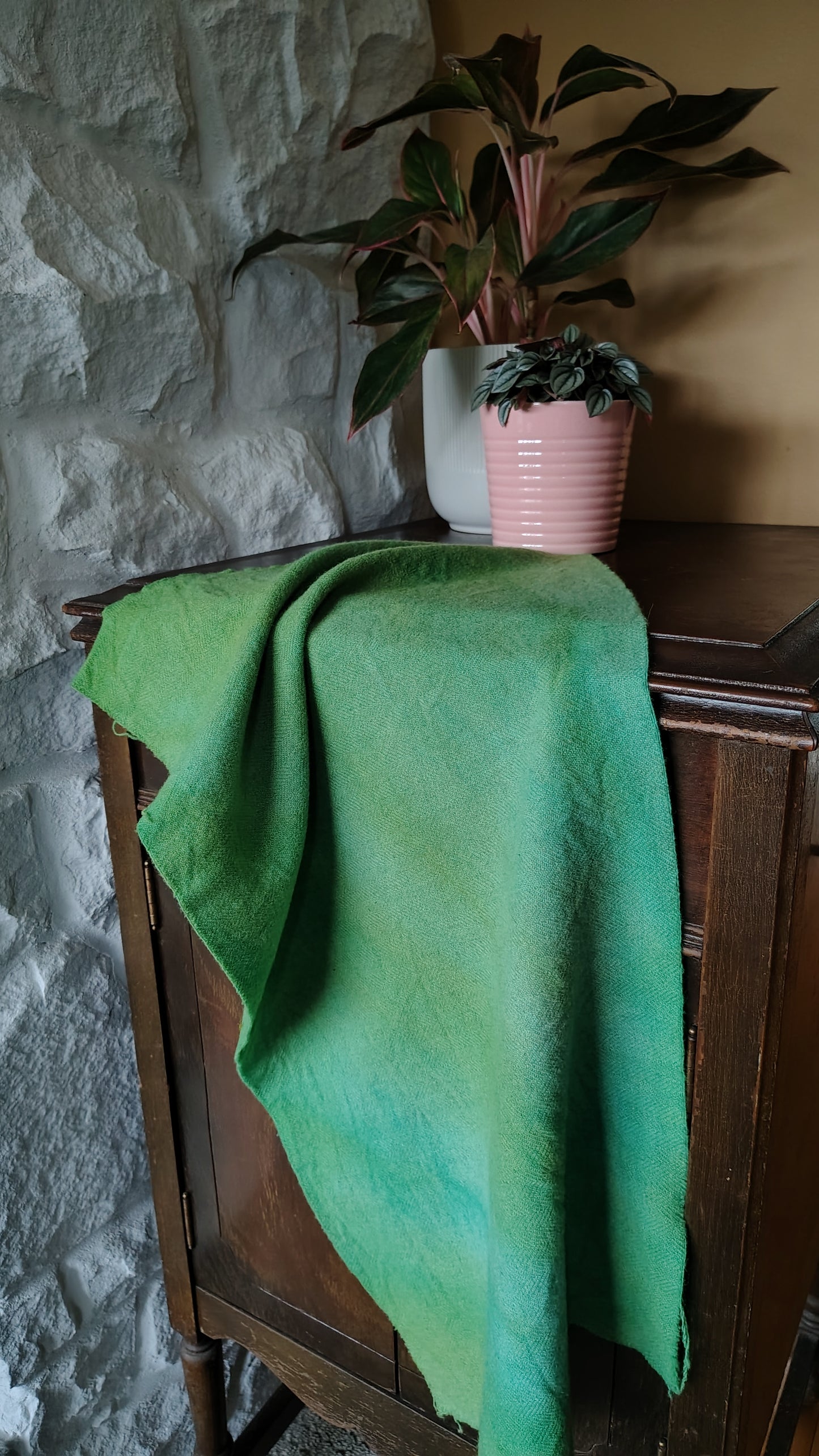 BHB Green Hand Dyed Quarter Yard