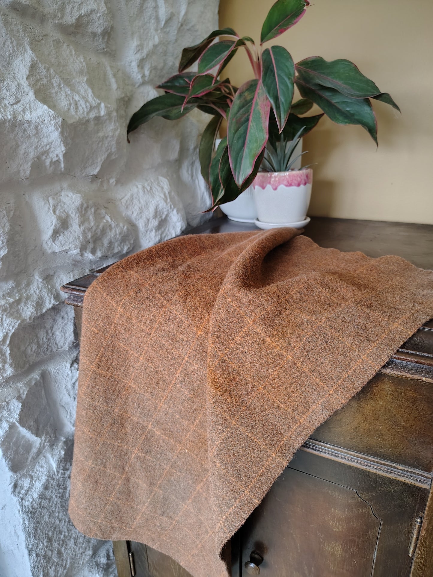 GWP Bright Orange Hand Dyed Quarter Yard