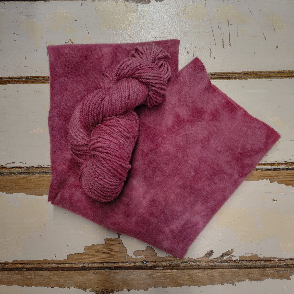 Flowering Crab Hand Dyed Wool Yarn