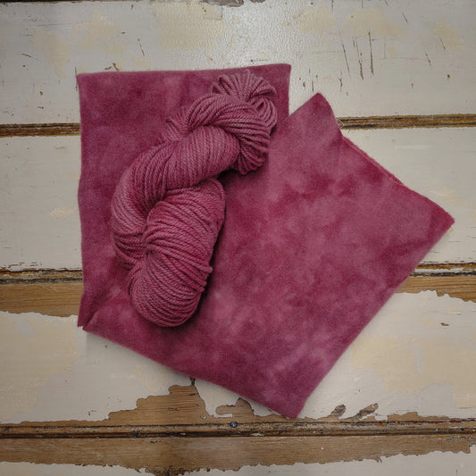 Flowering Crab Hand Dyed Wool Yarn
