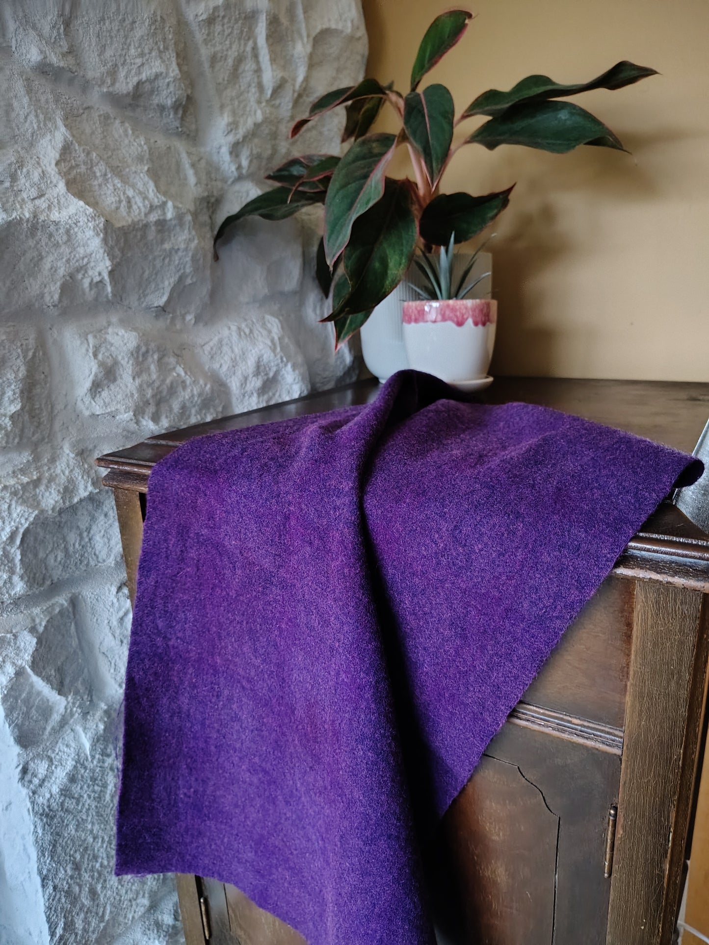 Hand Dyed Quarter Yard BPP Burgundy