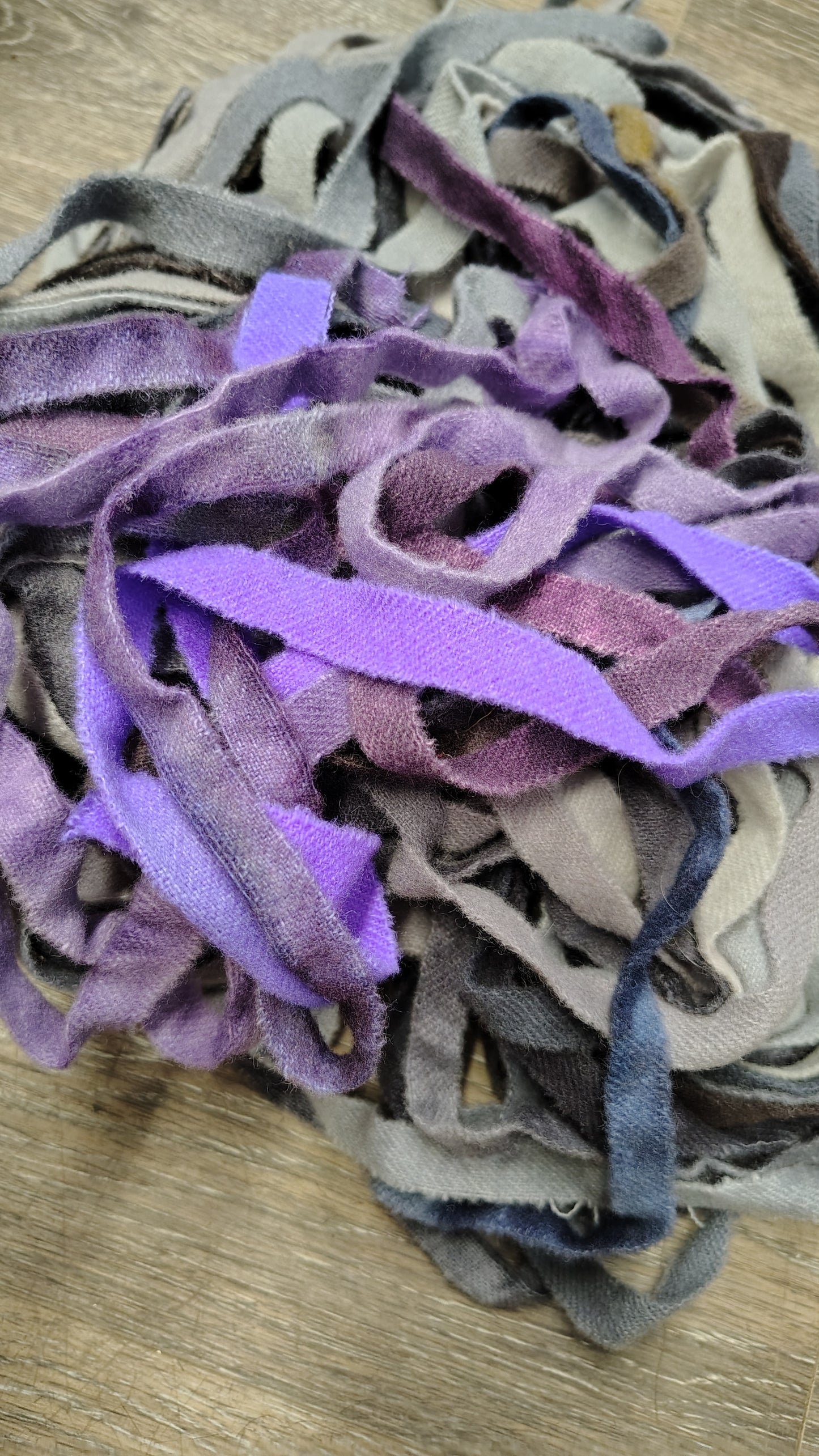 CLEARANCE | Wool Strips | Hand Dyed