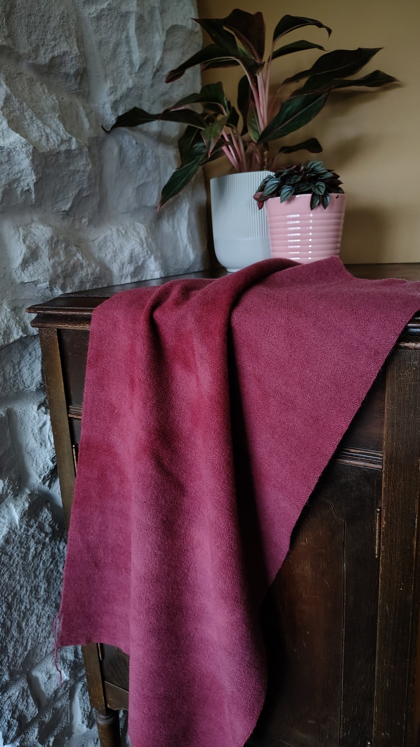 WH Mahogany Hand Dyed Quarter Yard