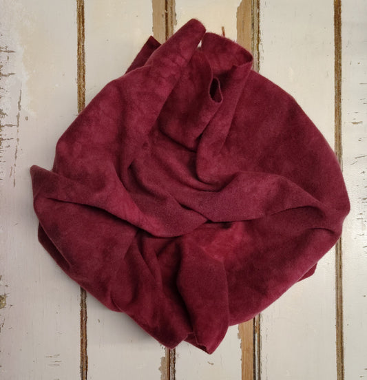 BLACK CHERRY Hand Dyed Wool