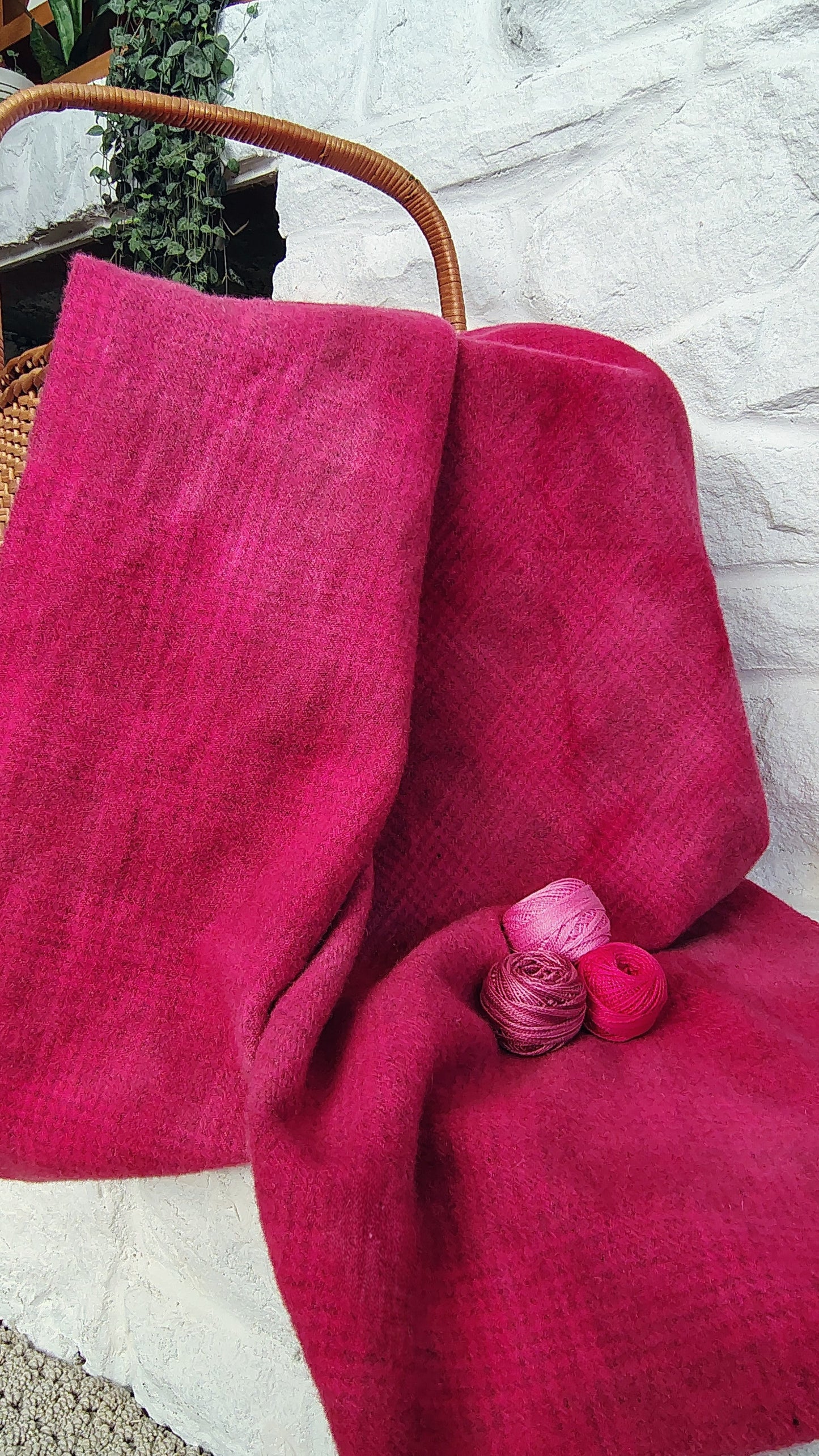 Raspberry Sorbet Hand Dyed GP Wool (Wholesale)