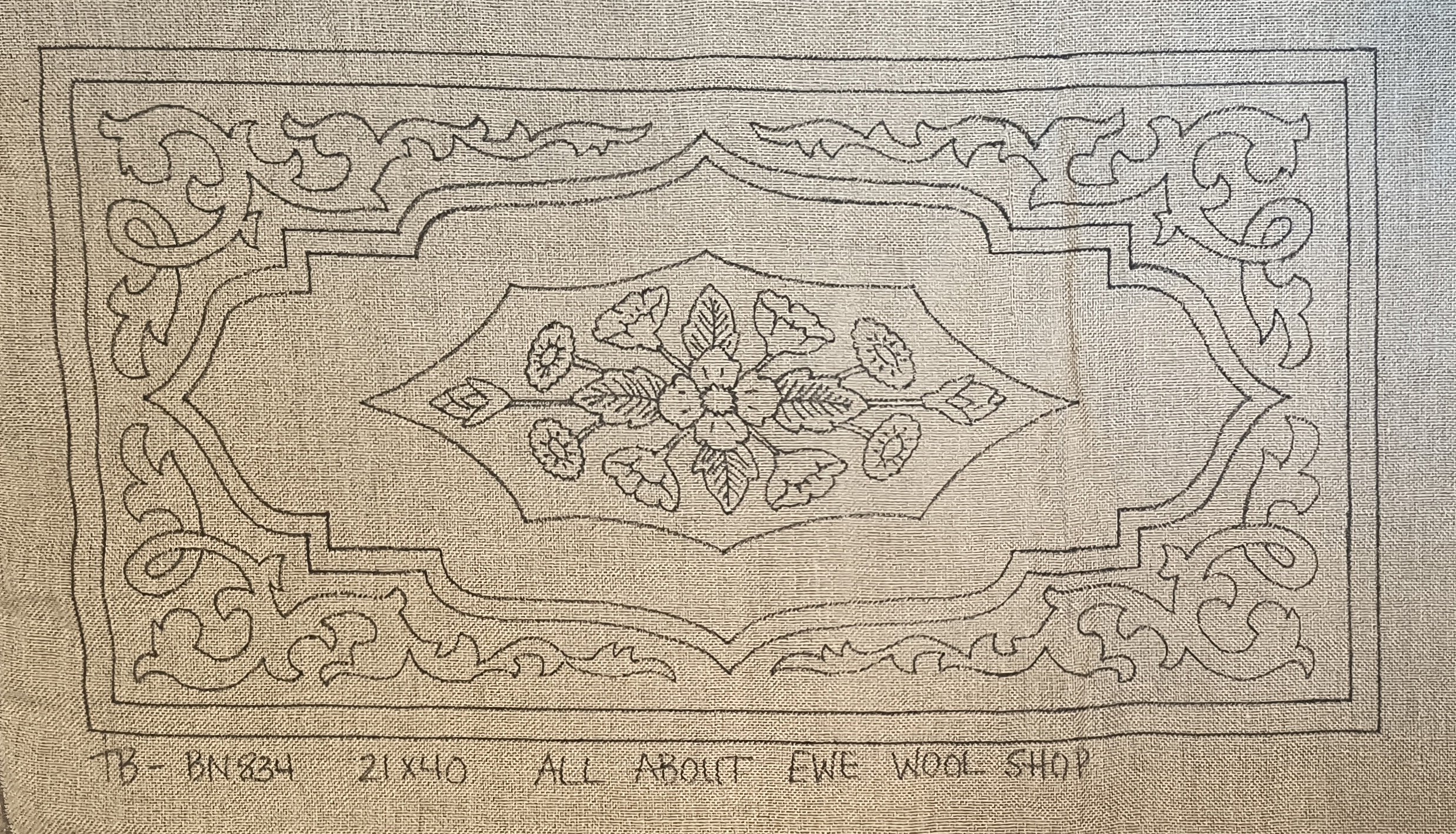 Bluenose Rug Patterns All About Ewe Wool Shop