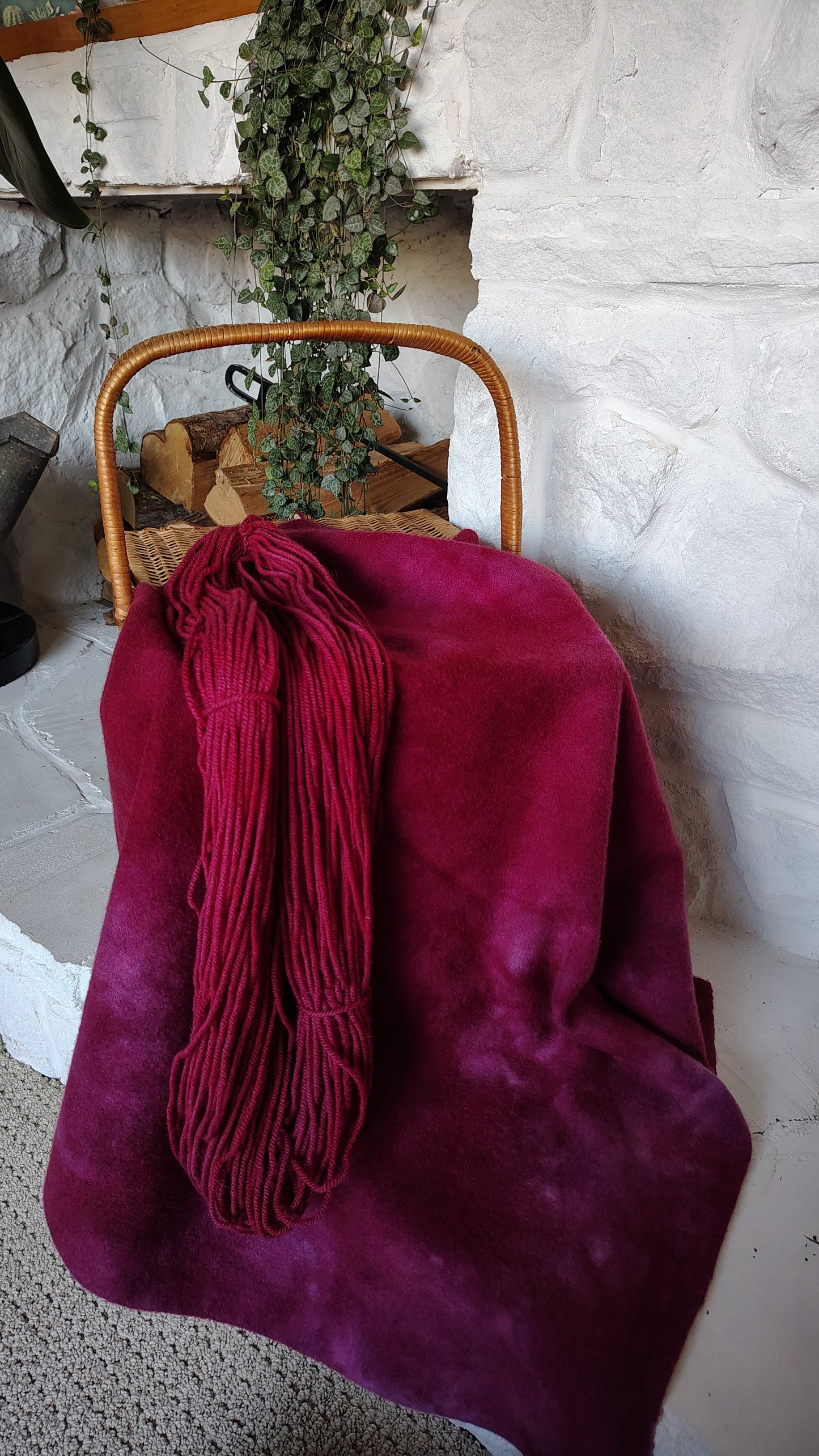 Boysenberry A Hand Dyed Wool