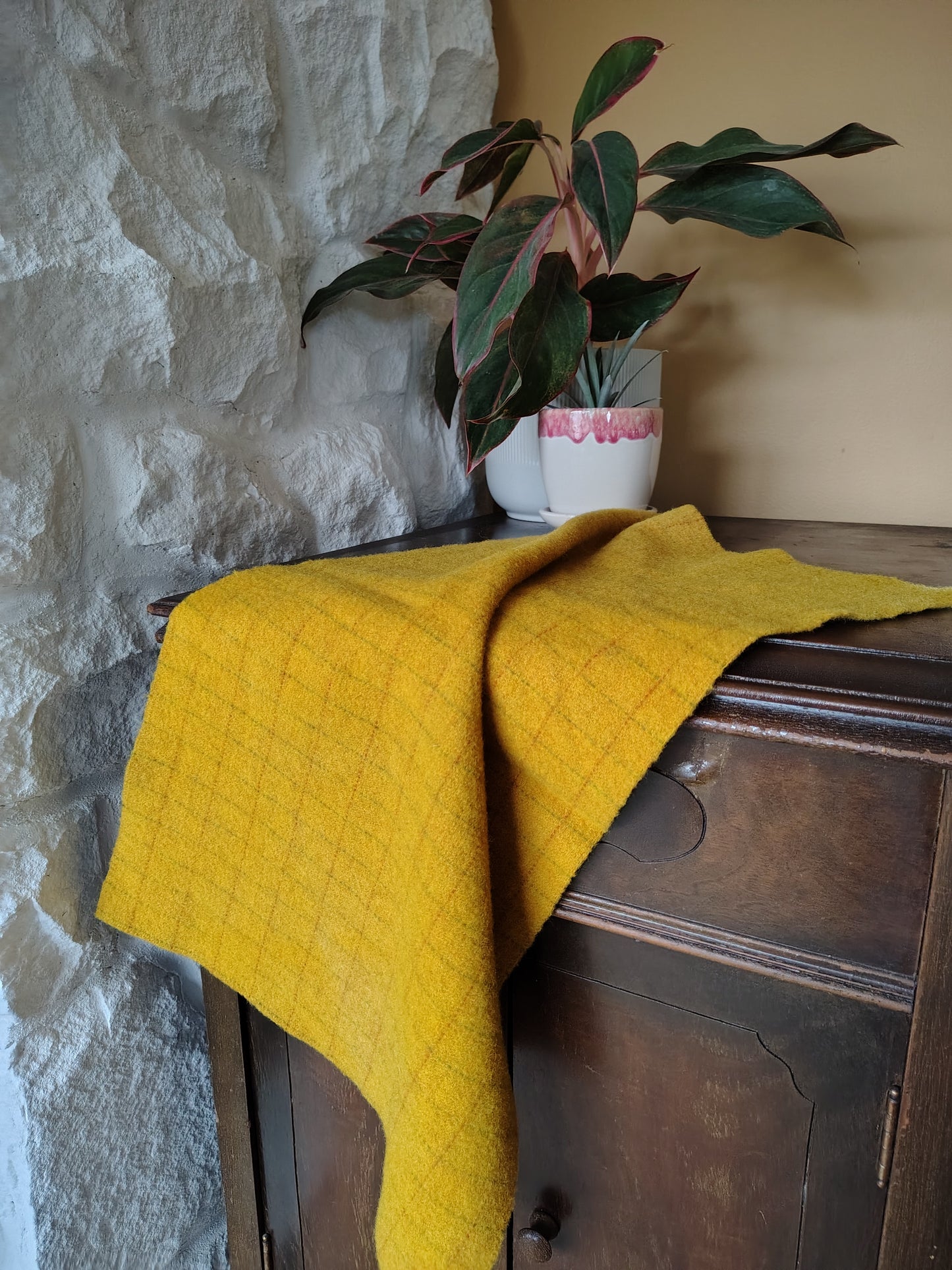 PeP Yellow Hand Dyed Quarter Yard