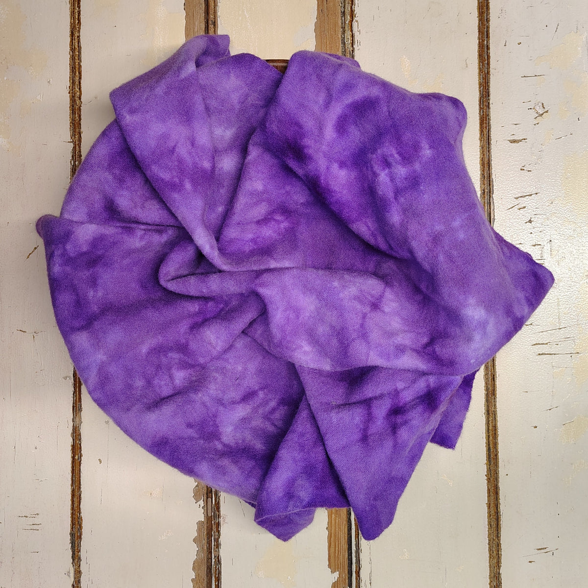 Purple Hand Dyed Wool