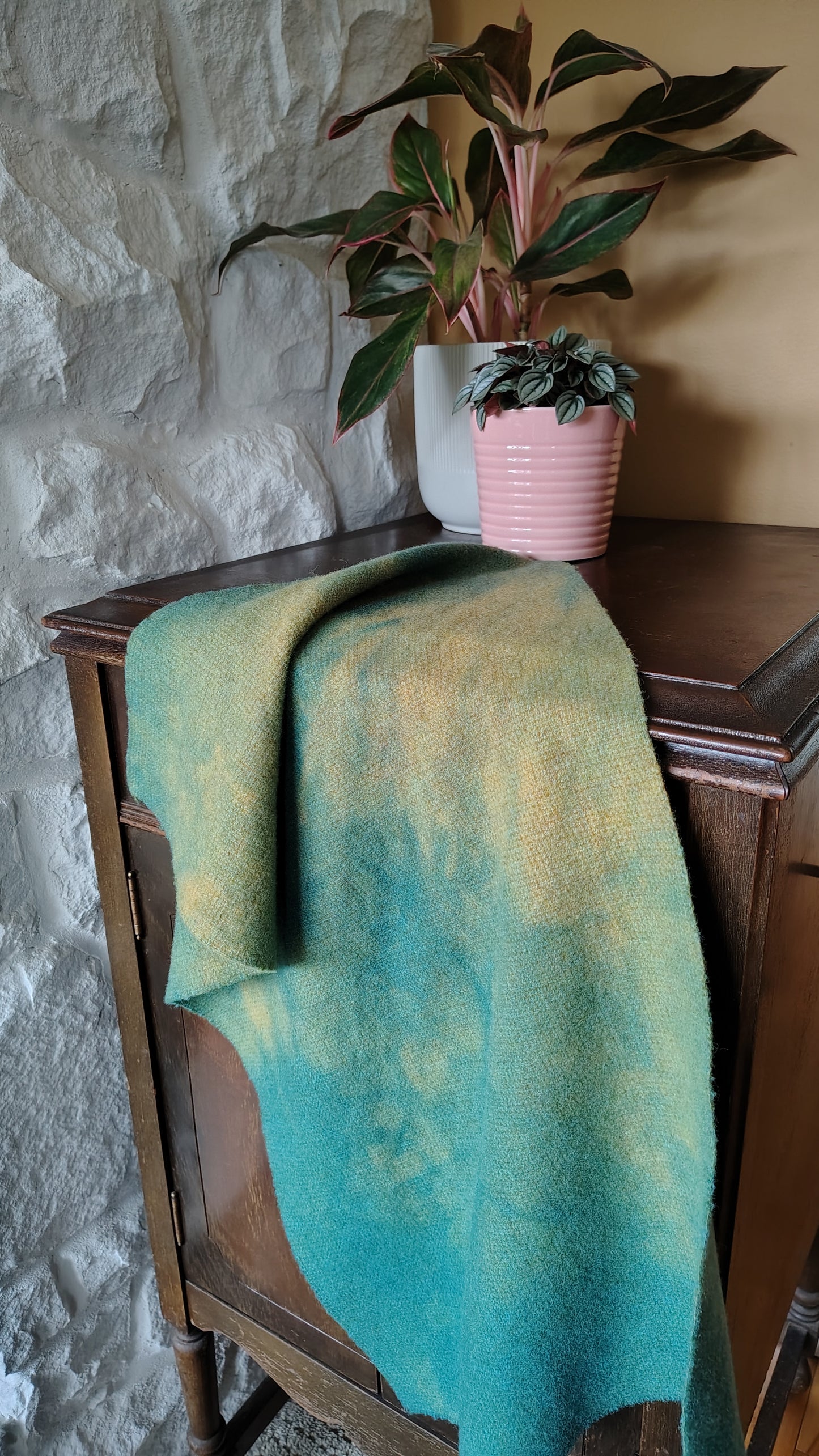 YF Blue Hand Dyed Quarter Yard