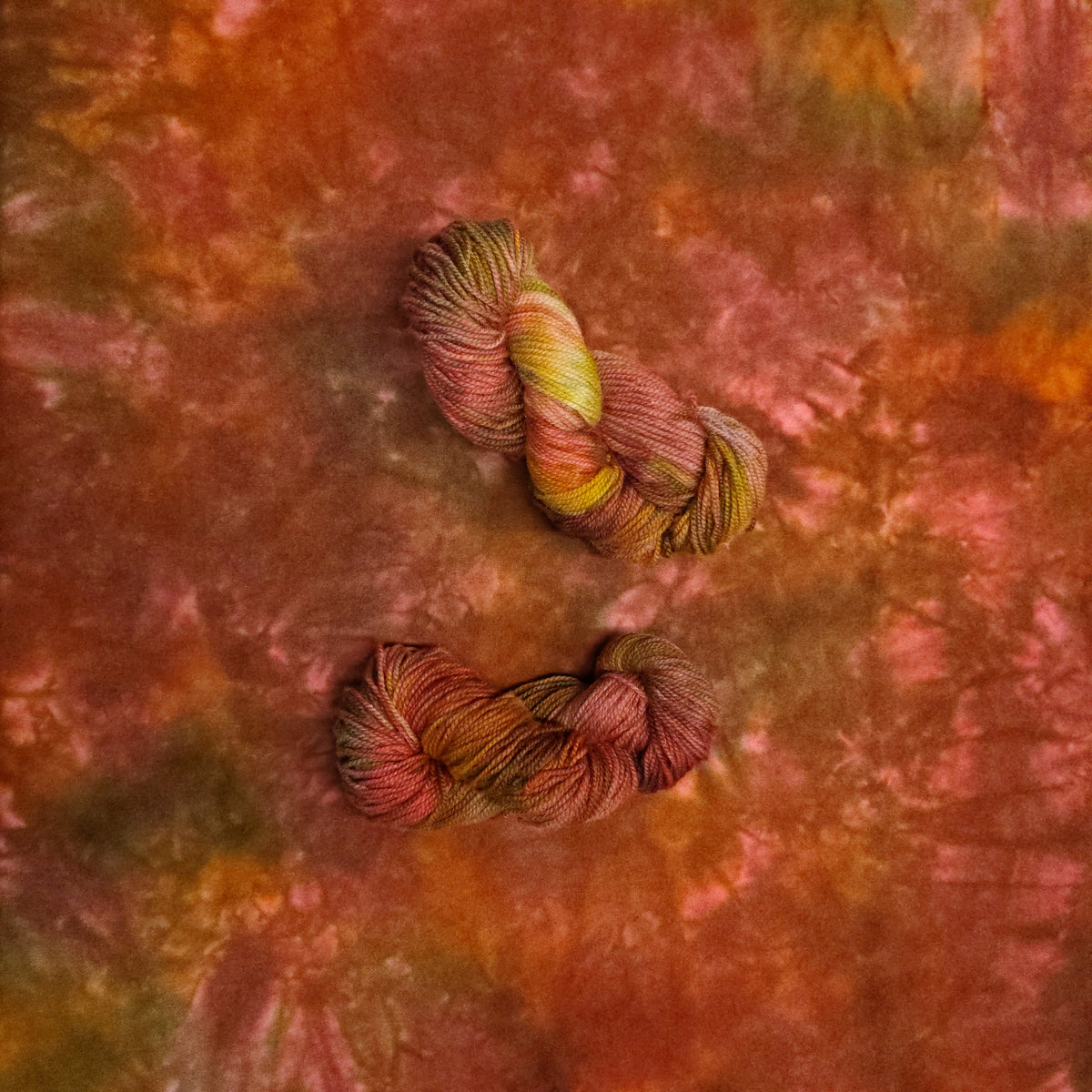 RED MAPLE Hand Dyed Wool
