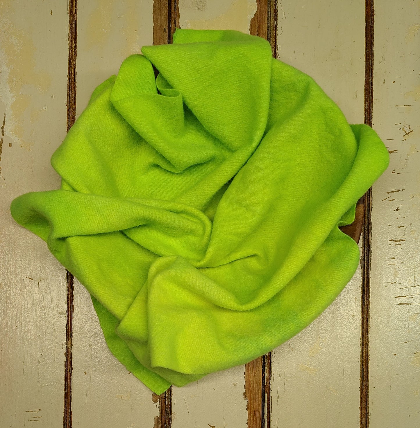 Electric Lime 01 P Hand Dyed Wool