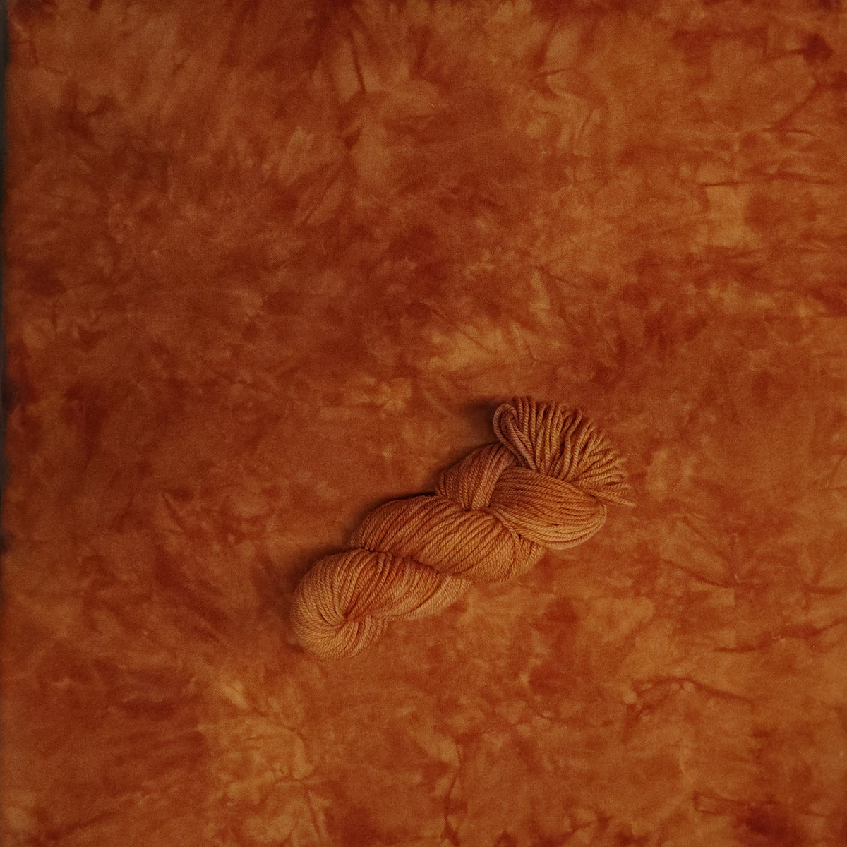 Pumpkin Zest Hand Dyed Wool Yarn (Wholesale)