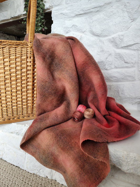 Terra Cotta Hand Dyed CS Wool