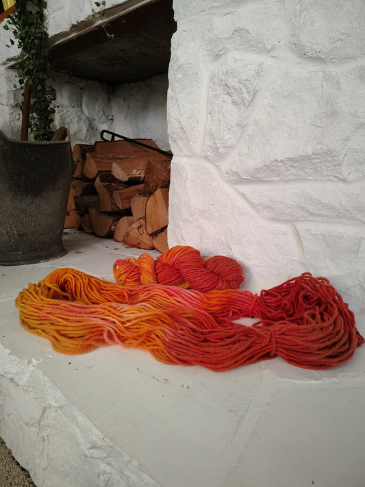 Color Melt | Hand Dyed Wool Yarn