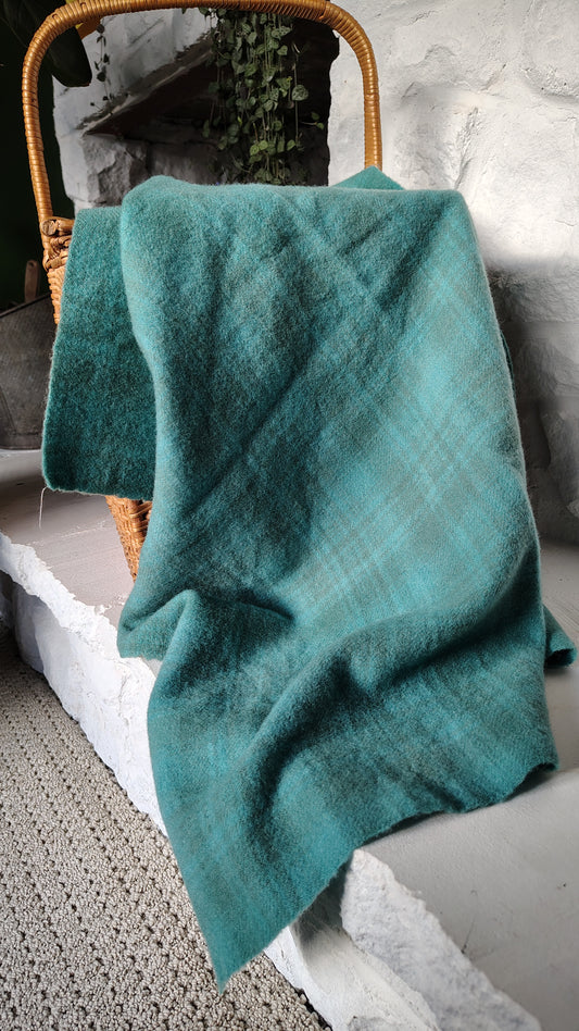 Mallard Hand Dyed Plaid Wool