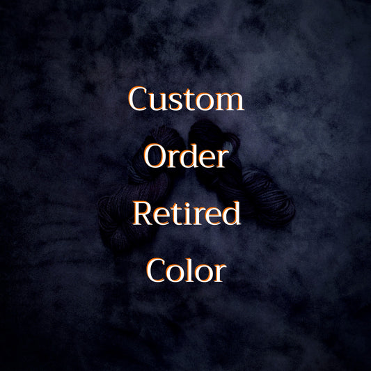 Custom Order a Hand Dyed Wool Yarn