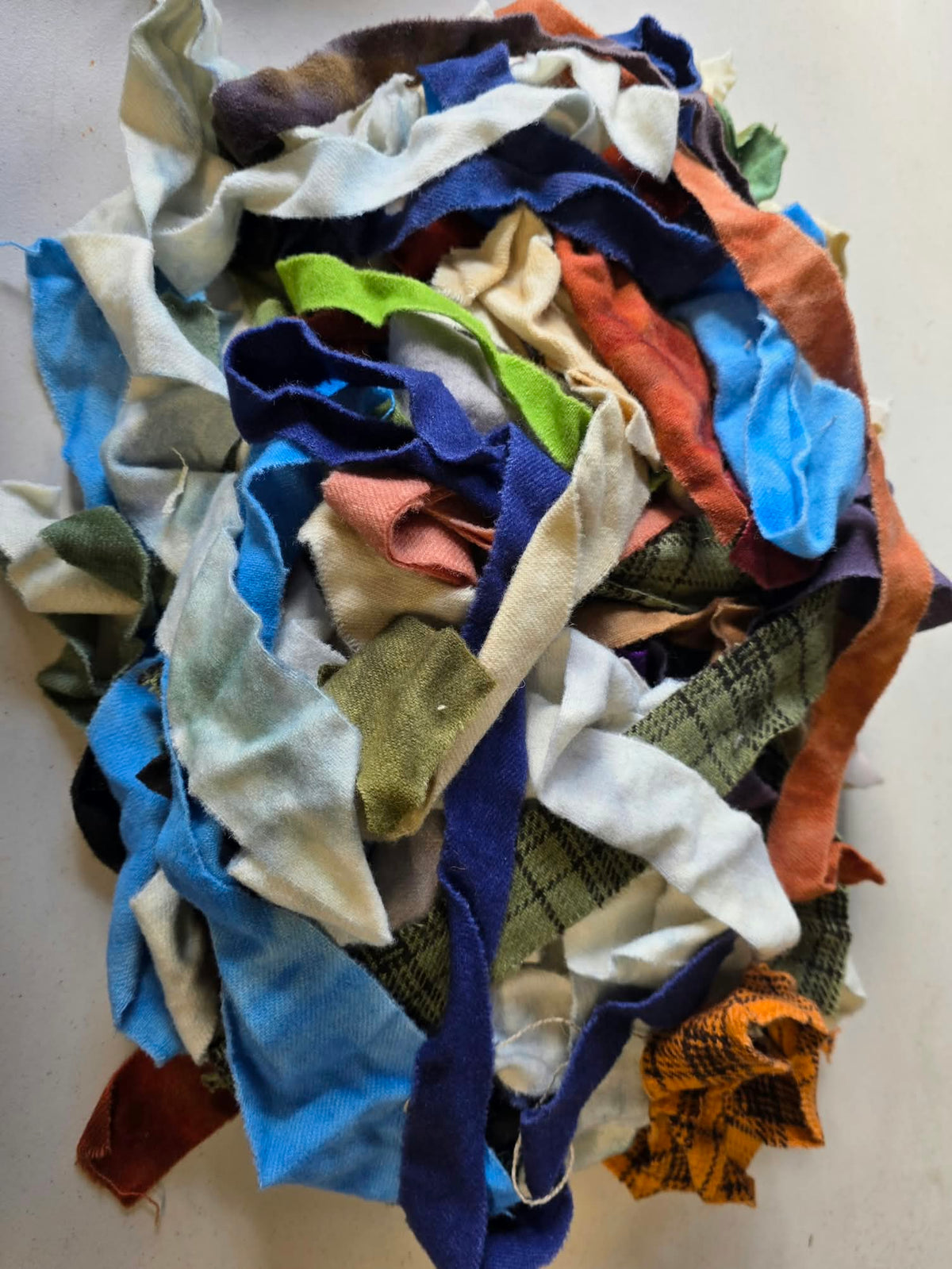 Hand Dyed Wool Grab Bag 1lb