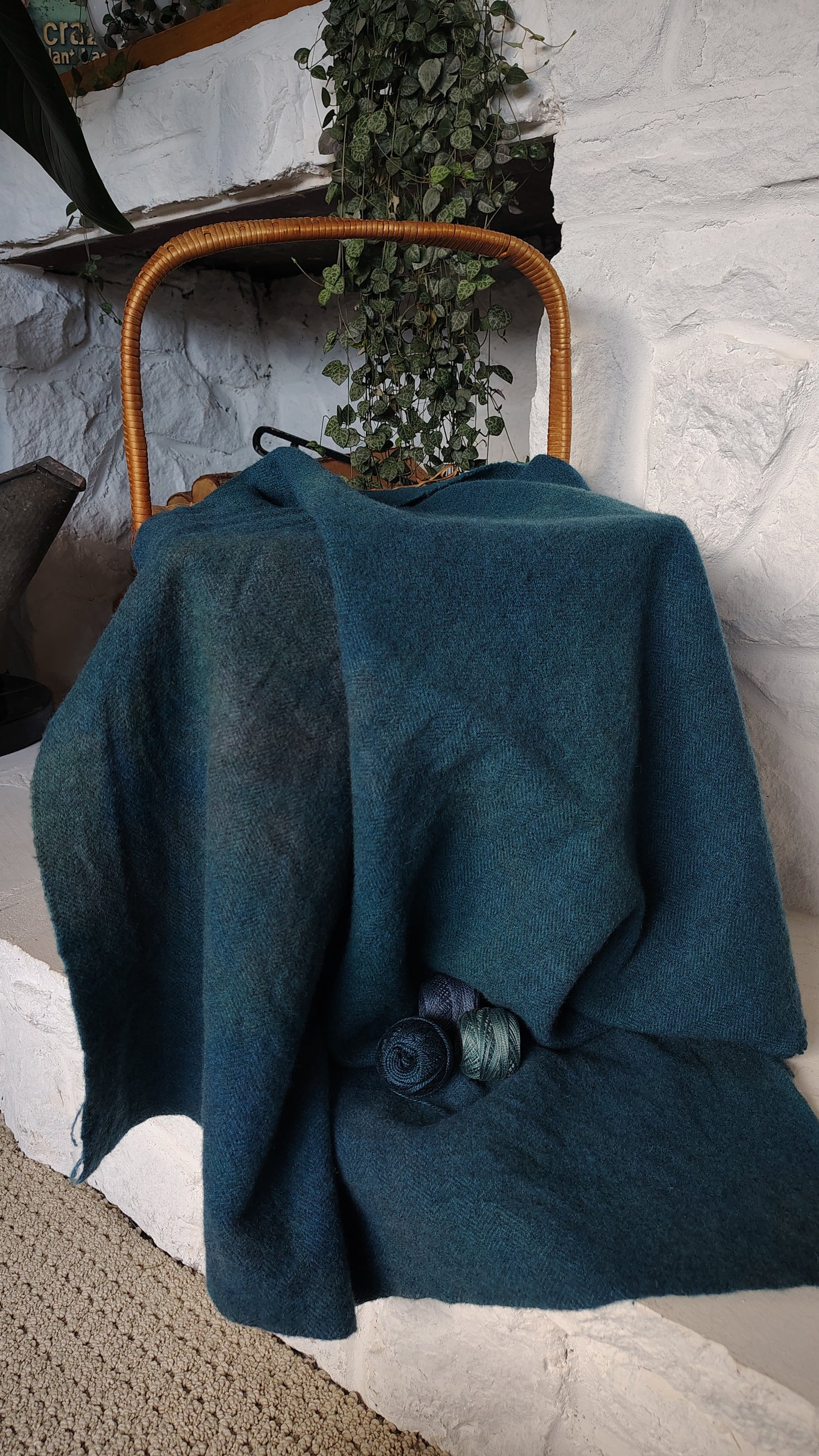 Twilight Hand Dyed Herringbone Wool (Wholesale)