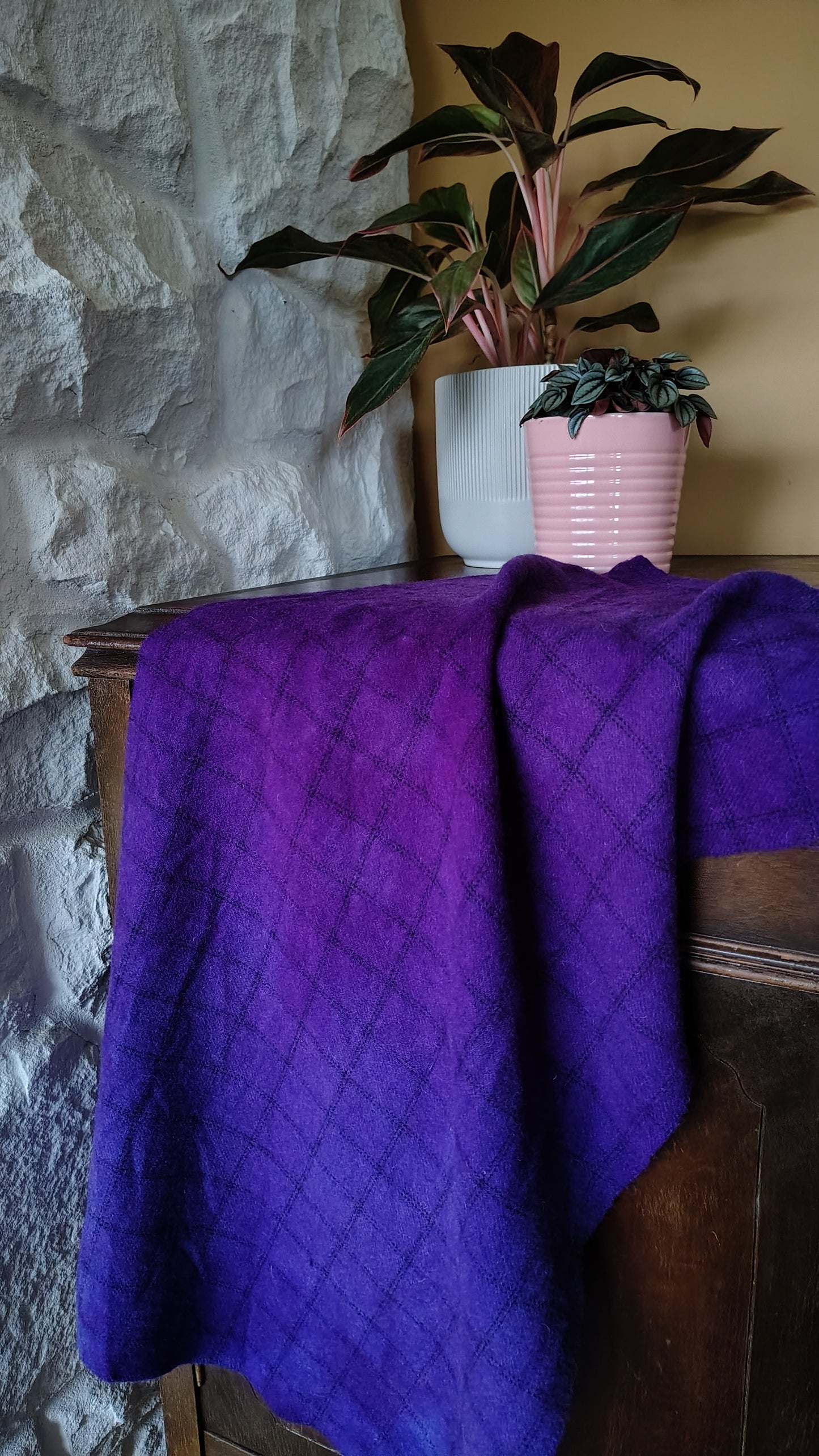 BWP Blue Violet Hand Dyed Quarter Yard