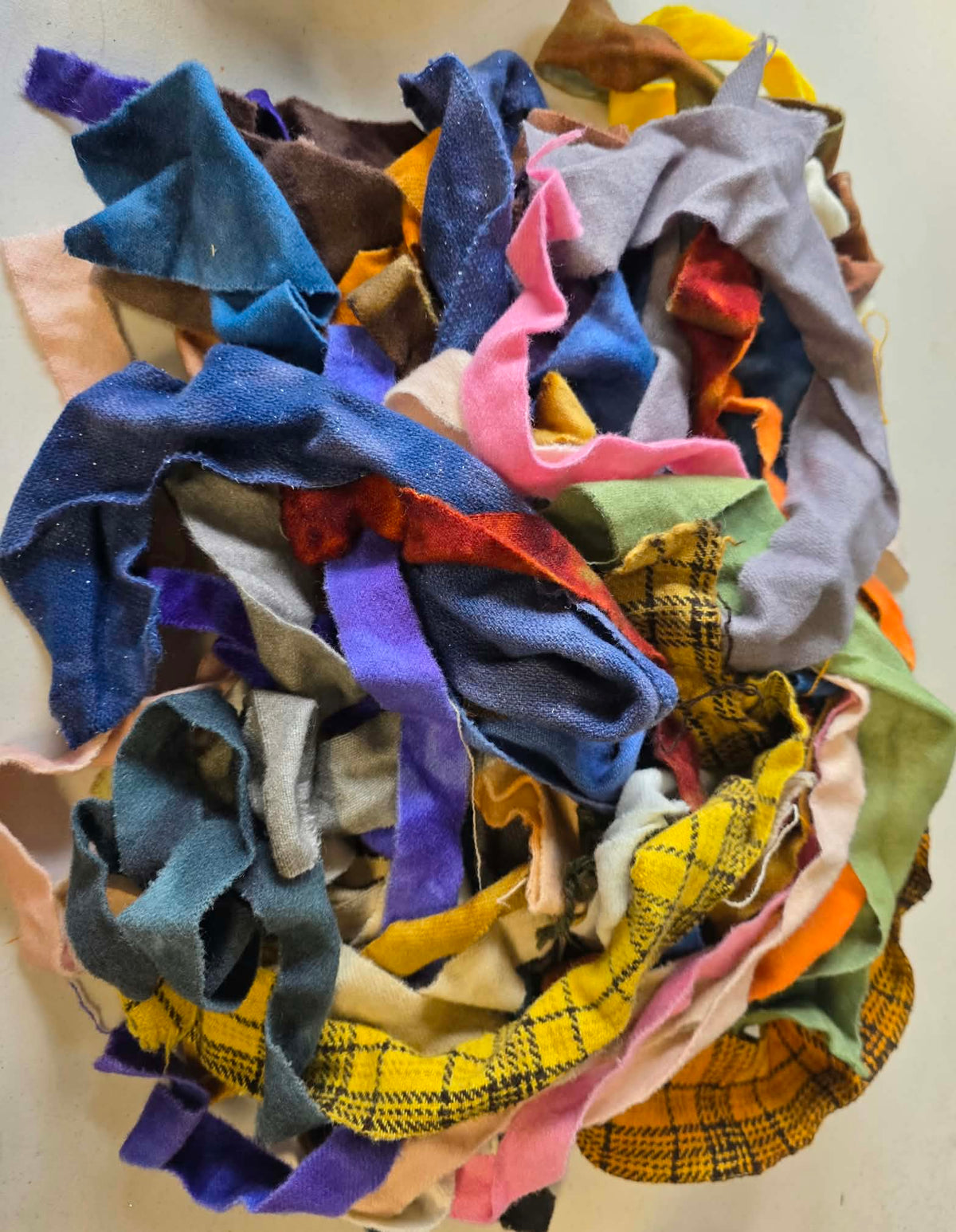 Hand Dyed Wool Grab Bag 1lb