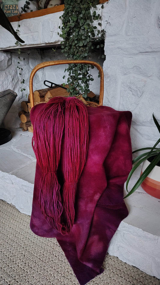 Boysenberry A Hand Dyed Wool