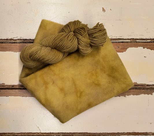 Honey Hand Dyed Wool Yarn
