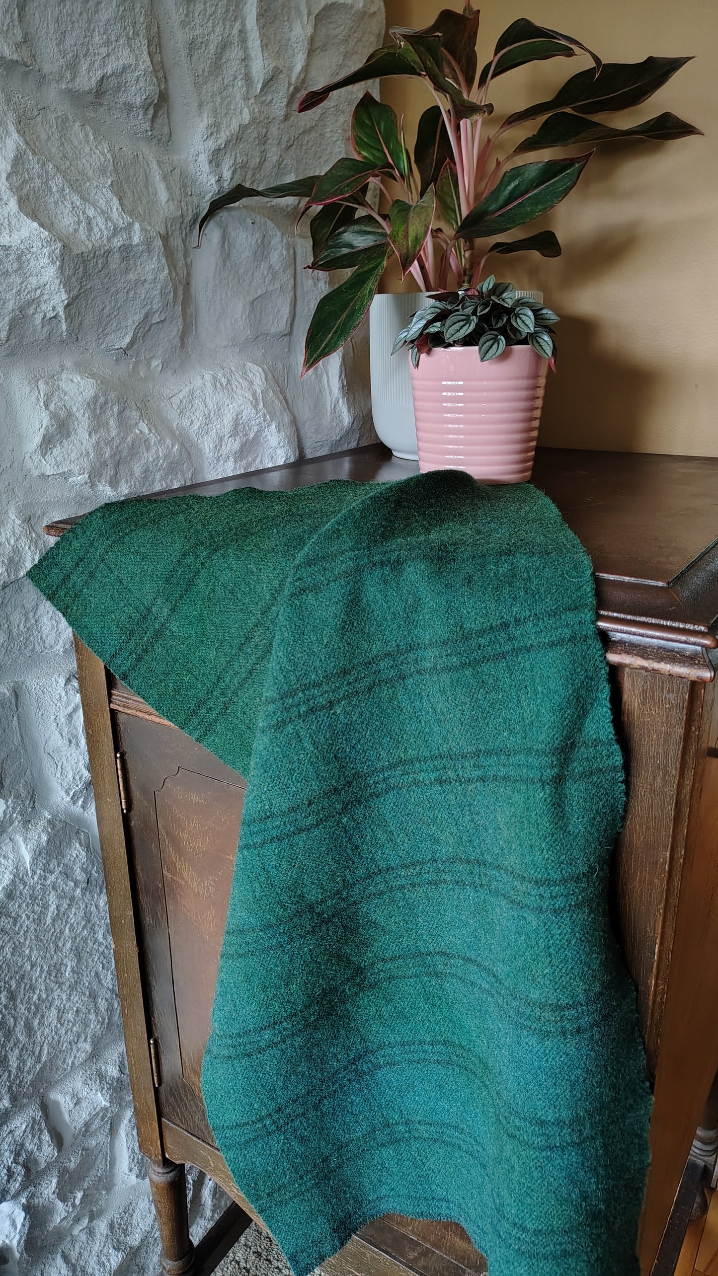 TLP Green Hand Dyed Quarter Yard